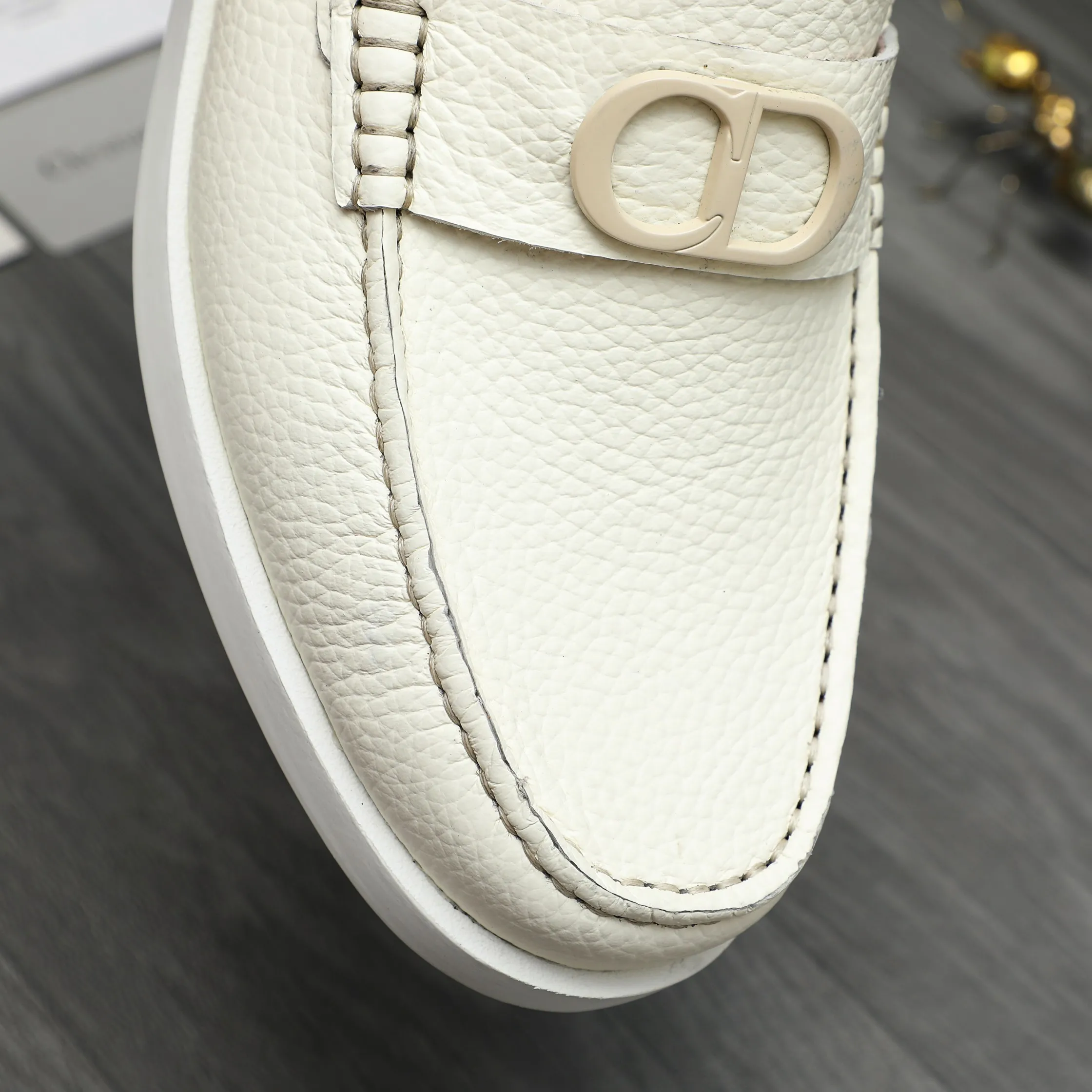 Men's shoes 💰460 Product trademark: Dior "Dior" casual slip-on leather shoes Regular size: 39-44 Product material: Selected pebbled cowhide upper, cowhide lining, rubber outsole